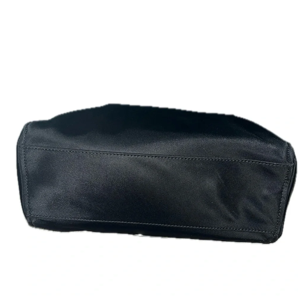 Kate Spade Nylon Purse, Leather Strap, Black